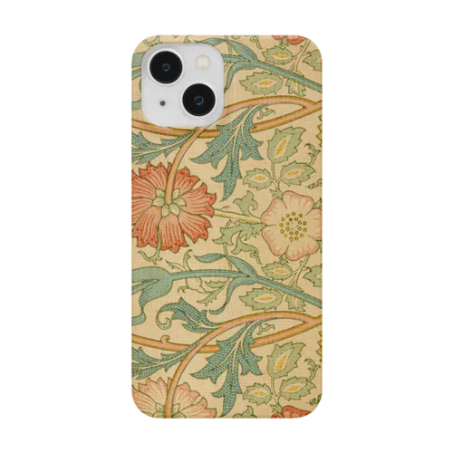 ウィリアム・モリス　Pink and Rose iPhone Smartphone Case