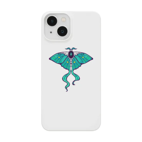 オオミズアオ iPhone Smartphone Case