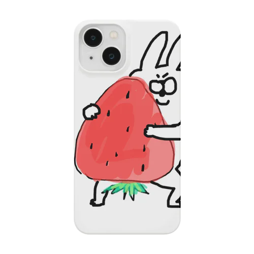 いちごひとりじめ。 iPhone Smartphone Case