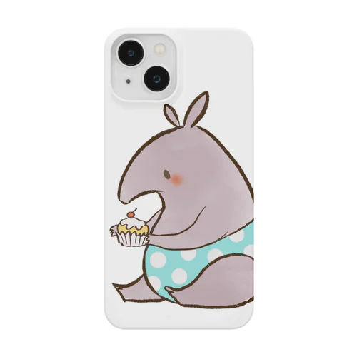 カップケーキ・マレーバク iPhone Smartphone Case