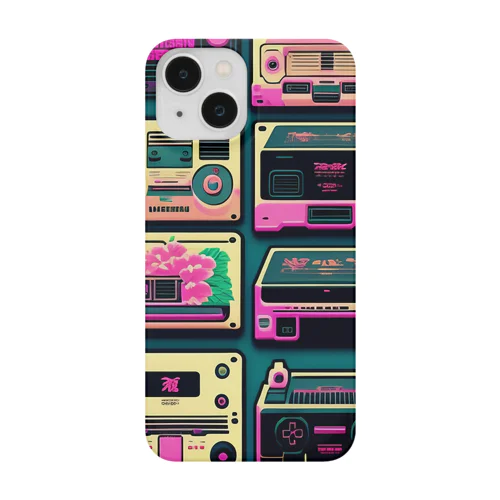 女子の為のエモくてレトロな仮想オーディオ機器【lofiアート】 iPhone Smartphone Case