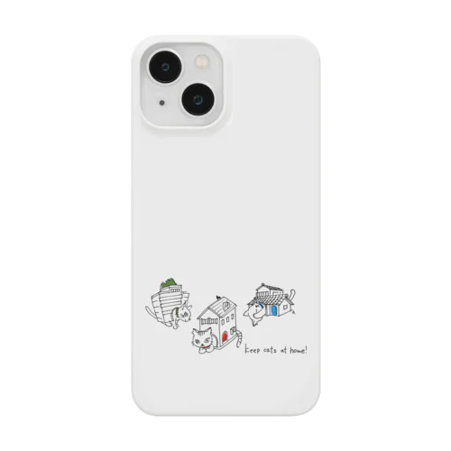 ねこはうち iPhone Smartphone Case