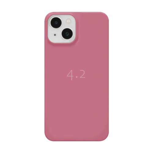 4月2日の誕生色「ラプチャー・ローズ」 iPhone Smartphone Case