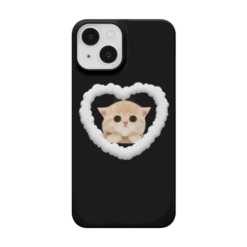 にゃんこ！black iPhone Smartphone Case