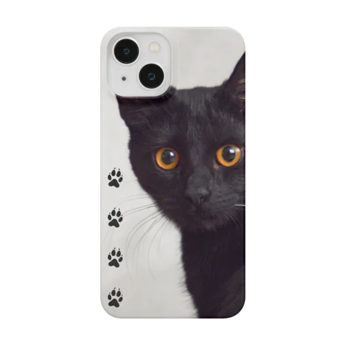 猫の足跡 iPhone Smartphone Case