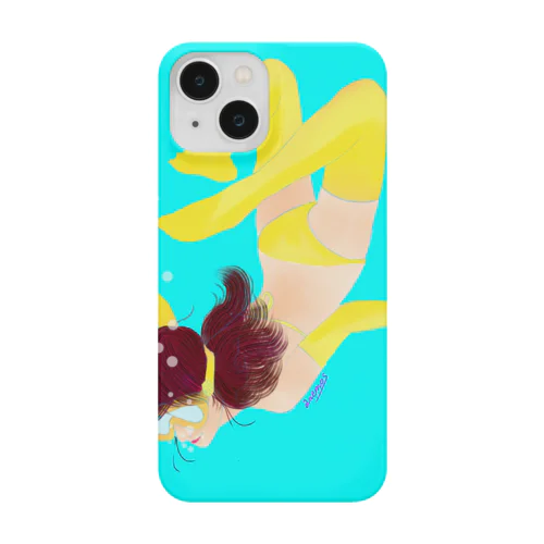 yellow diver iPhone Smartphone Case