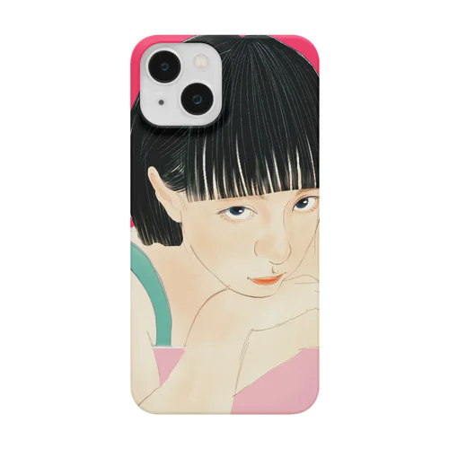 pink girl iPhone Smartphone Case