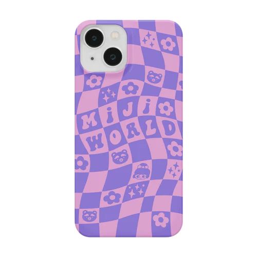 くねくね 💜 Purple iPhone Smartphone Case