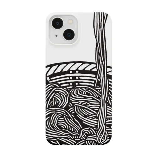 蕎麦｜小倉染色図案工房 iPhone Smartphone Case