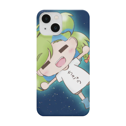 ちきゅうちゃん03_うちゅう iPhone Smartphone Case