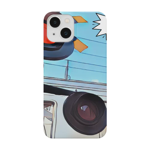 東急大井町線 九品仏駅にある踏切　その１ iPhone Smartphone Case