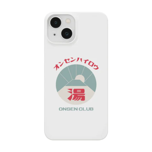 【前のみ】オンセンハイロウ iPhone Smartphone Case
