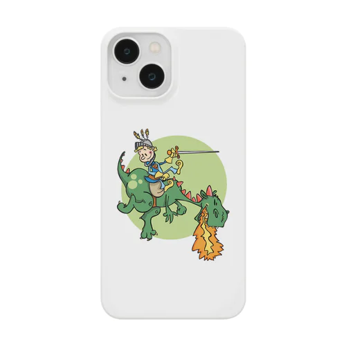 ドラゴン騎士のイラストグッズ iPhone Smartphone Case