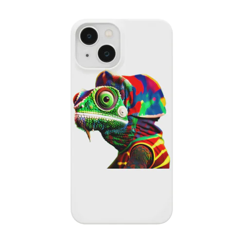 レゲェカメレオン iPhone Smartphone Case