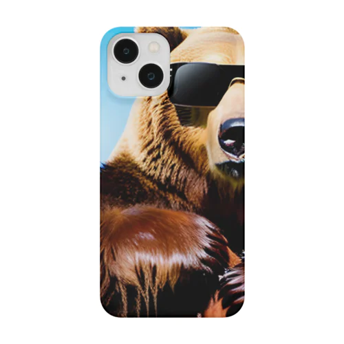 くま iPhone Smartphone Case