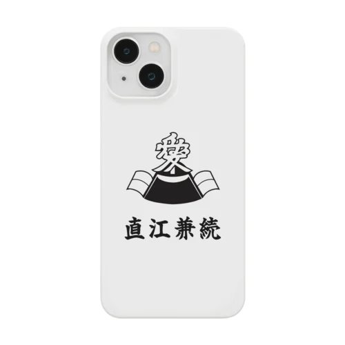 将軍スマホケース　モデル直江兼続 iPhone Smartphone Case