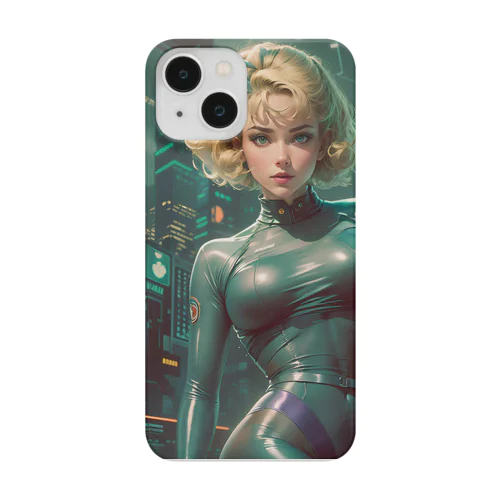 Retro Future Girl iPhone Smartphone Case