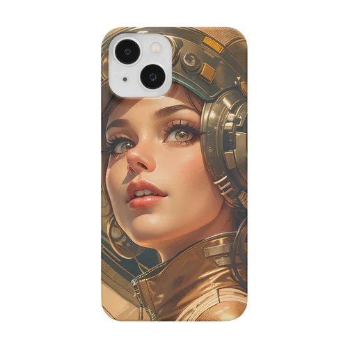 Retro Future Girl iPhone Smartphone Case