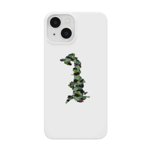 バス迷彩　桧原湖シリーズ iPhone Smartphone Case