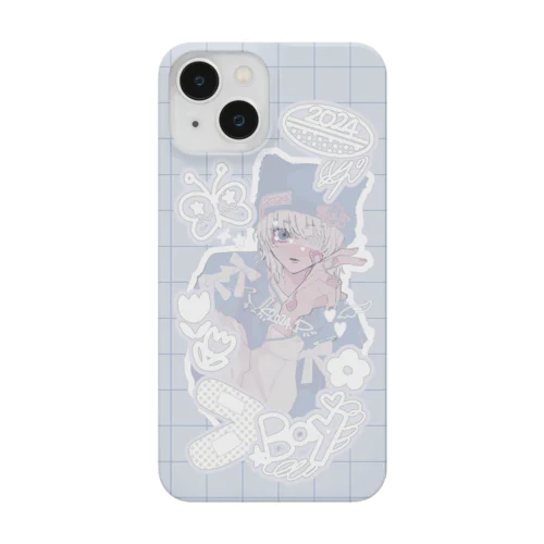 ♡ねこ(2024年美少年展コラボグッズ) iPhone Smartphone Case