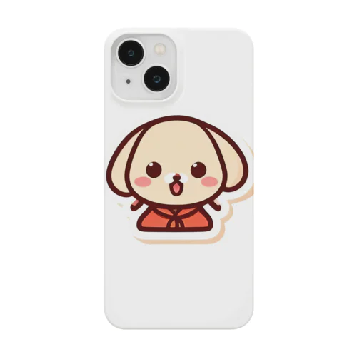 毎日の疲れを癒す！かわいい犬グッズ iPhone Smartphone Case