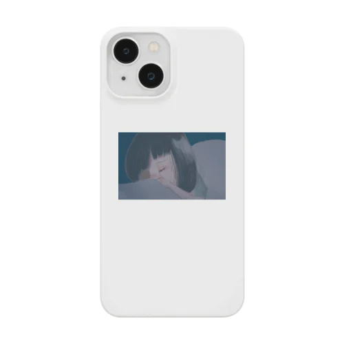 おやすみガール iPhone Smartphone Case