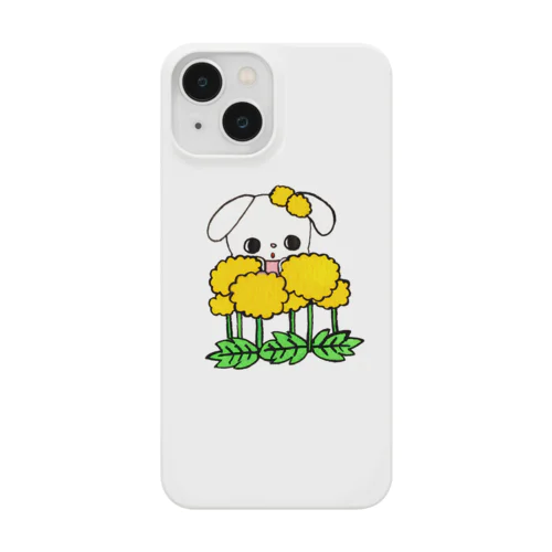 たんぽぽとうさぎ iPhone Smartphone Case
