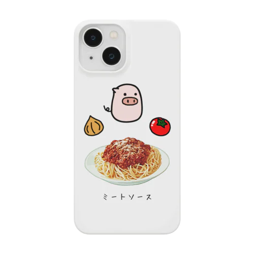 スパゲティミートソース iPhone Smartphone Case