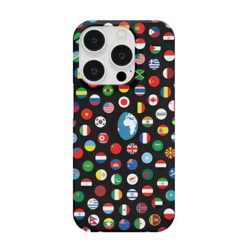 「国旗（星空）」 iPhone Smartphone Case