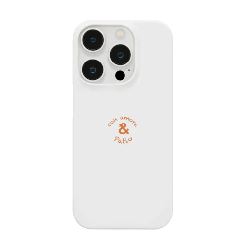 con amoreロゴ小 iPhone Smartphone Case