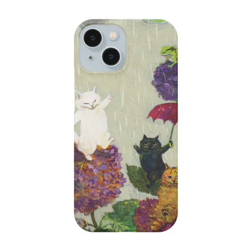 あじさい ※iPhone 15～12等専用 iPhone Smartphone Case