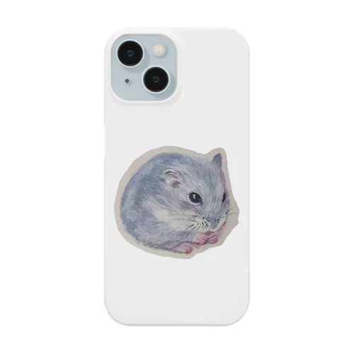 アクリル画・ハムスター iPhone Smartphone Case