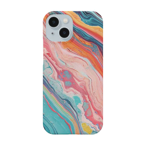 マーブル#1 iPhone Smartphone Case