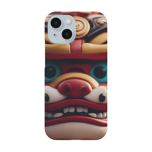 超かわいいシーサー iPhone Smartphone Case