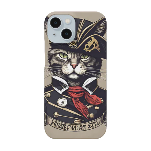 猫海賊団シリーズ★Duke船長 iPhone Smartphone Case