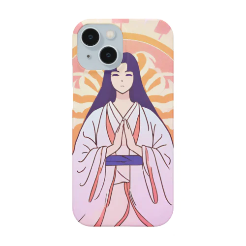 【幸運】女神様/持っていると幸せになれるかも？ iPhone Smartphone Case