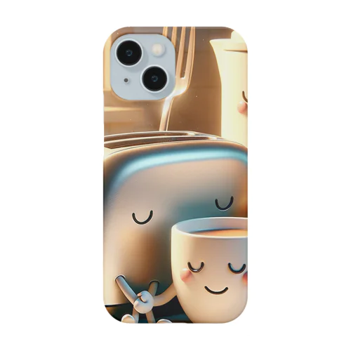 日常のアイテムがキュートなキャラクターに変身！ iPhone Smartphone Case