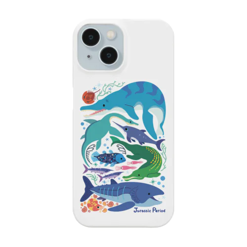 ジュラ紀の海のいきもの iPhone Smartphone Case