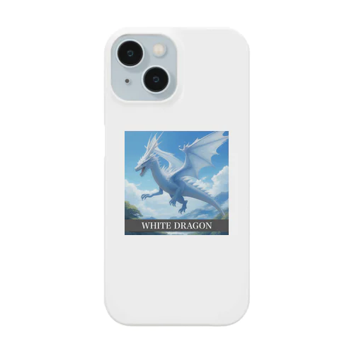 龍  WHITE DRAGON iPhone Smartphone Case