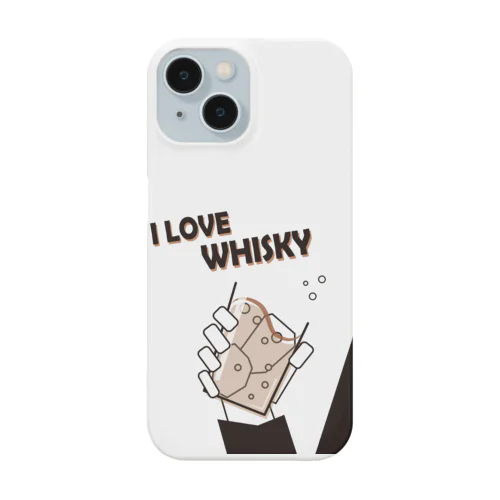 I LOVE WHISKEY-01 iPhone Smartphone Case