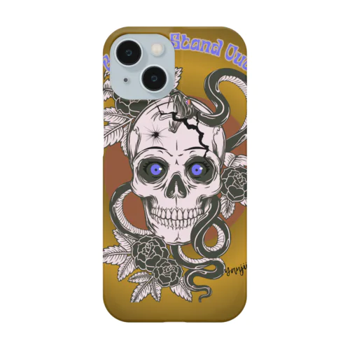 ドクロ　インディジョーンズの世界 iPhone Smartphone Case