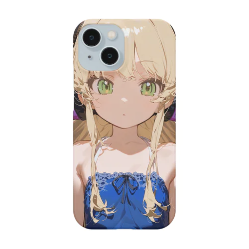 ヘッドホン少女 iPhone Smartphone Case