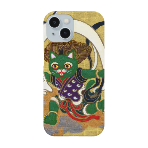 Wind God / 風神猫 ※スマホケース iPhone Smartphone Case