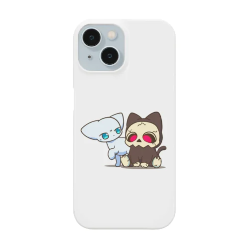 ホネコ＆ニャンさん iPhone Smartphone Case