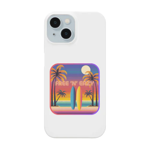  FREE 'N' EAZY  Tropical3 iPhone Smartphone Case