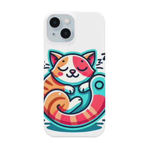 居眠りネコ iPhone Smartphone Case