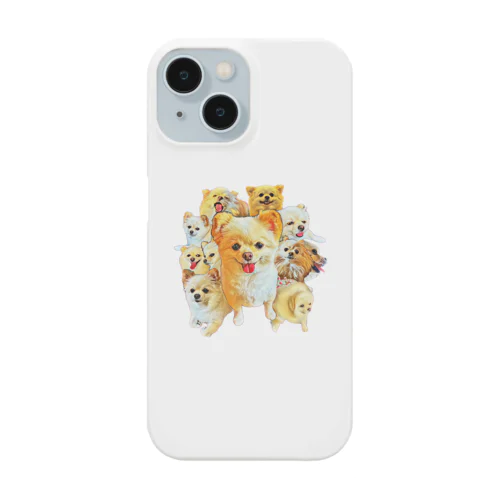 ロクちゃん大集合（カントリー） iPhone Smartphone Case