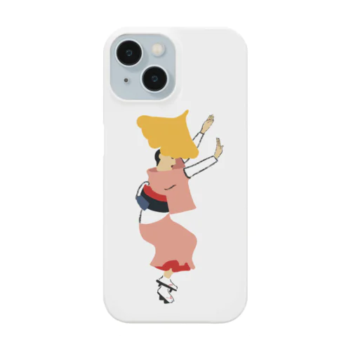 阿波踊りとイチョウ葉っぱ iPhone Smartphone Case