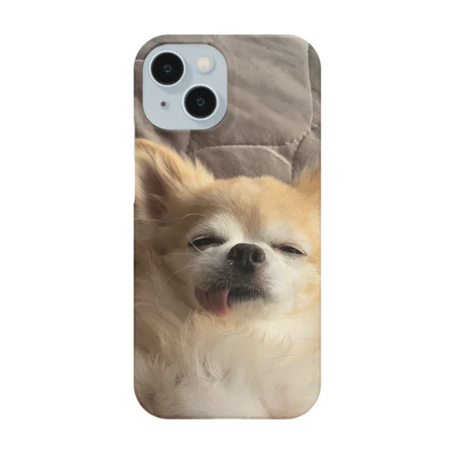 寝てるからそっとしてて iPhone Smartphone Case