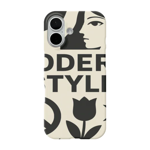 Monochrome Mode Tシャツ iPhone Smartphone Case